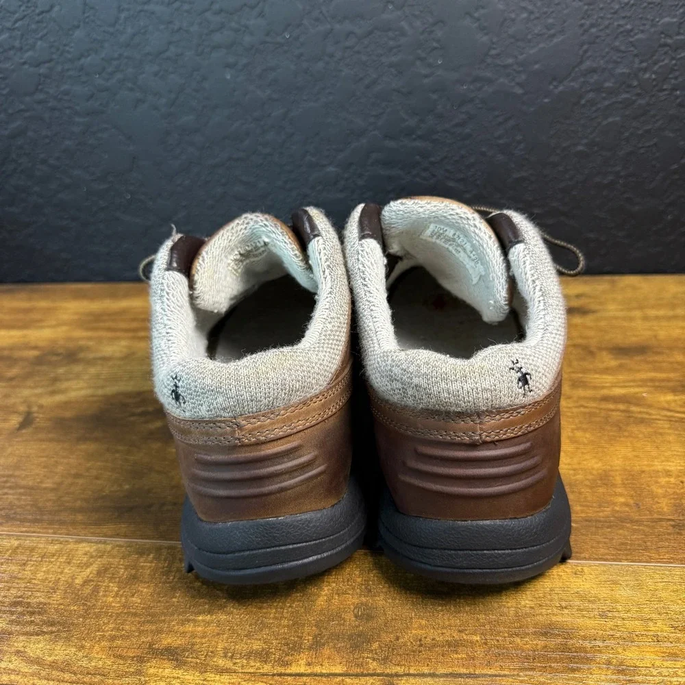 Timberland Smartwool 87121 Brown Leather Waterproof Hiking Shoes Mens 10M
